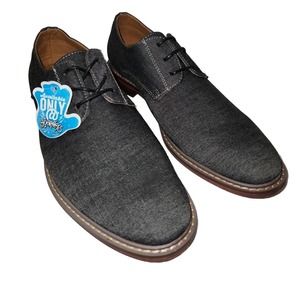 J75 By Jump Men's Primo Oxford Dress Shoes Round Toe Gray Size 7 US